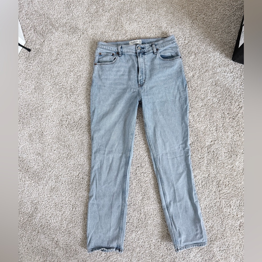 Abercrombie & Fitch Light Blue Skinny Jeans